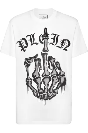 Philipp Plein T-Shirt mit Strassverzierung