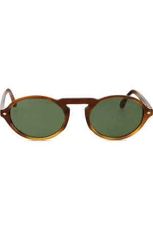 Giorgio Armani Sonnenbrille mit rundem Gestell