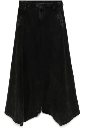 YOHJI YAMAMOTO Jeans mit weitem Bein
