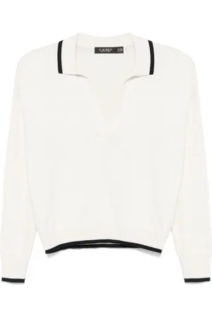 Ralph Lauren Poloshirt mit Kontrastborte