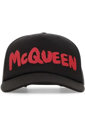 Alexander McQueen Baseballkappe mit Logo-Print