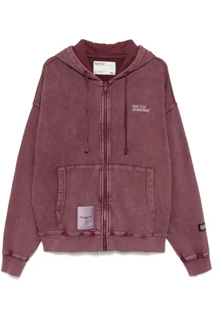 Izzue Kapuzenjacke mit Logo-Stickerei