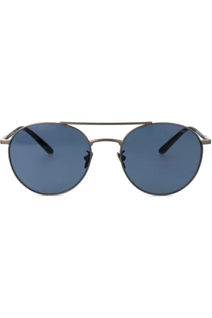 Giorgio Armani Sonnenbrille mit rundem Gestell
