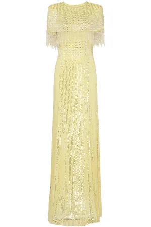 Jenny Packham Lyla Abendkleid mit Pailletten