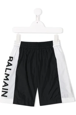 Balmain Badeshorts mit Logo-Print