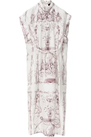 Fabiana Filippi Seidenkleid mit Print