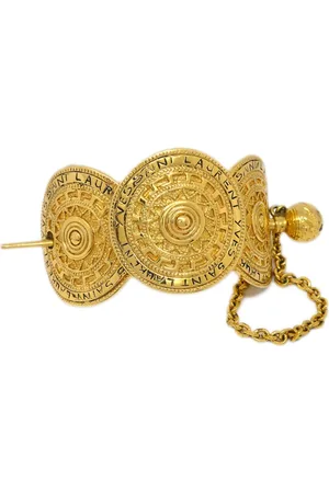 Saint Laurent 1990-2000s Haarnadel mit Logo-Gravur
