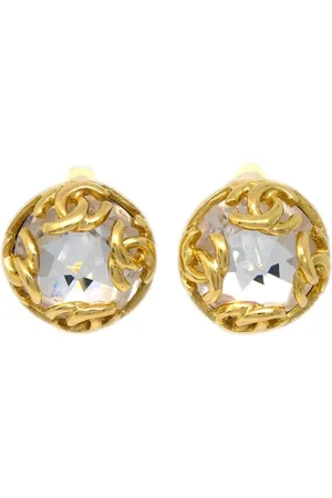 CHANEL 1995 Button Ohrclips