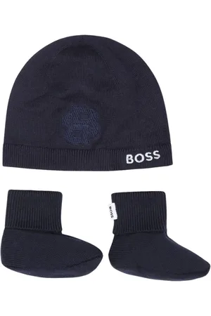 HUGO BOSS Beanie mit Logo-Stickerei (2er-Set)