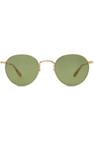 GARRETT LEIGHT Sonnenbrille mit rundem Gestell