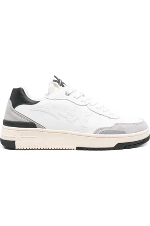 John Richmond Sneakers mit Logo-Stickerei