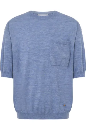 Moschino Fein gestricktes T-Shirt