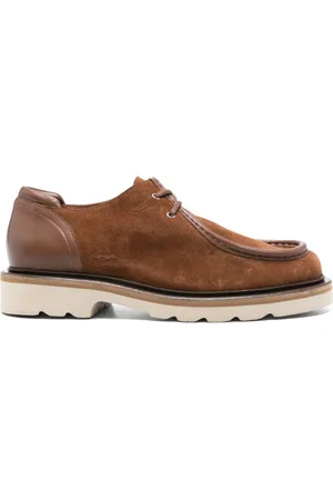 Maison Kitsuné Derby-Schuhe aus Wildleder