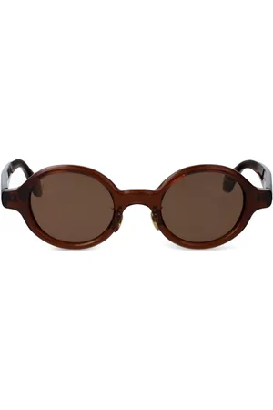 Giorgio Armani Sonnenbrille mit rundem Gestell