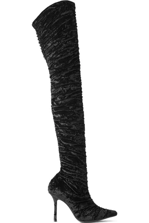 Jimmy Choo Stiefel mit Schnürung 100mm