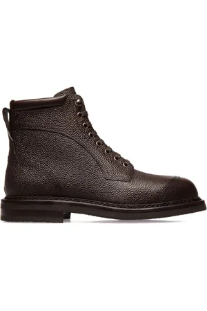 Bally Schnürstiefel aus Leder