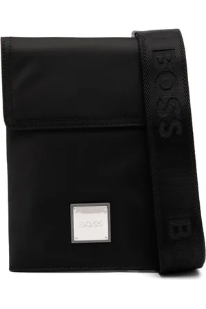 HUGO BOSS Kuriertasche mit Logo-Prägung
