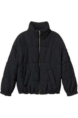 Twin-Set Daunenjacke mit Logo-Prägung