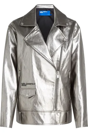 Karl Lagerfeld Bomberjacke mit Metallic-Finish