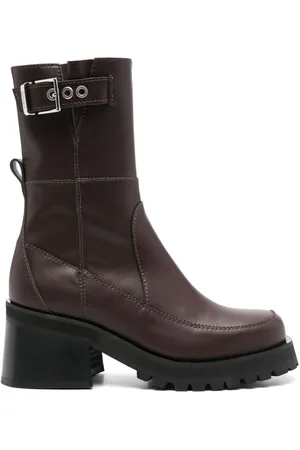 Ganni Stiefel mit Reißverschluss 70mm