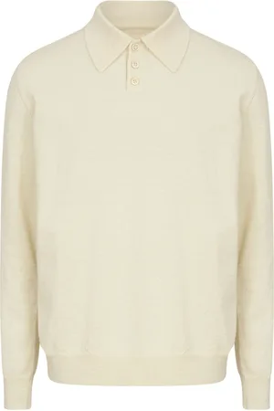 Maison Margiela Poloshirt mit Ellenbogen-Patches