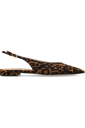 Gianvito Rossi Sandalen mit Leoparden-Print