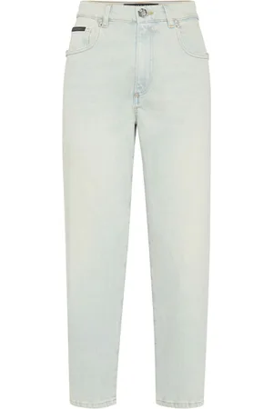 Philipp Plein Tapered-Jeans mit Nieten