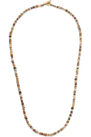 MAOR 18kt Gelbgoldhalskette mit Saphiren
