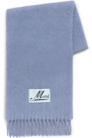 Marni Schal mit Logo-Applikation