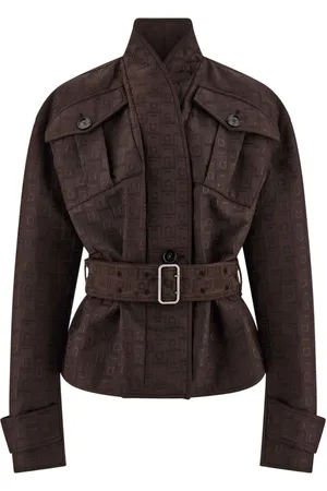 Salvatore Ferragamo Jacke mit Monogramm-Print