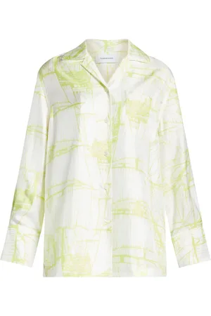 Salvatore Ferragamo Hemd mit abstraktem Print