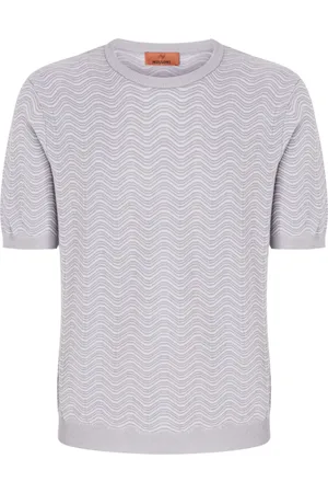 Missoni T-Shirt mit Wellenmuster