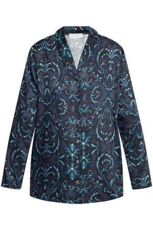 Hanro Pyjama-Oberteil mit grafischem Print