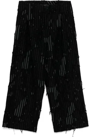 YOHJI YAMAMOTO Hose im Distressed-Look