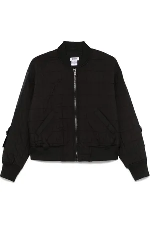DKNY Gesteppte Bomberjacke mit Logo-Stickerei