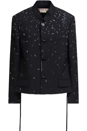 Marni Tweed-Jacke mit Perlen