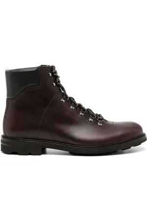 BRIONI Wanderstiefel aus geöltem Kalbsleder