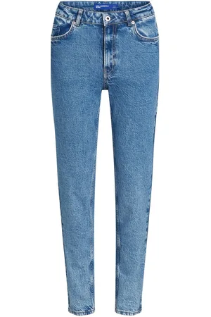 Karl Lagerfeld Halbhohe Tapered-Jeans