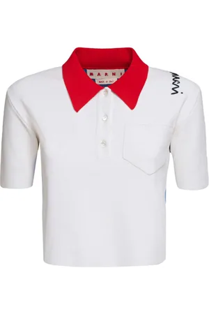Marni Poloshirt in Colour-Block-Optik