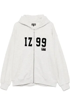 Izzue Kapuzenjacke mit Logo-Print