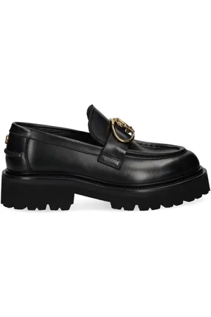 Roberto Cavalli Loafer mit Logo-Schild