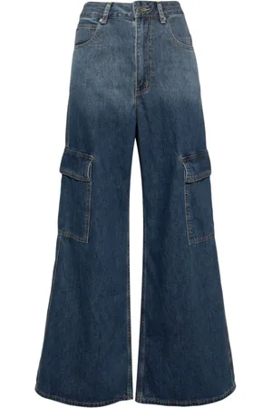 Izzue Jeans mit weitem Bein