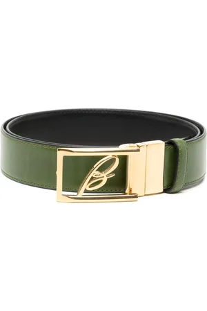 BRIONI Wendbarer Gürtel mit Logo-Schnalle