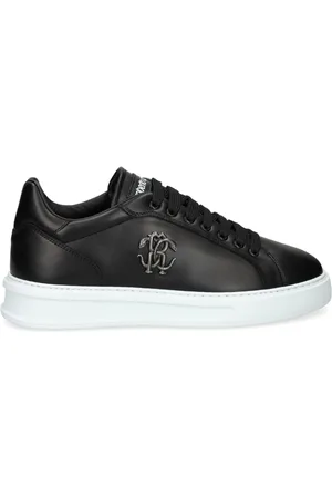 Roberto Cavalli Sneakers mit Logo-Schild