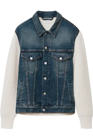 Fabiana Filippi Jeansjacke mit Kontrasteinsätzen