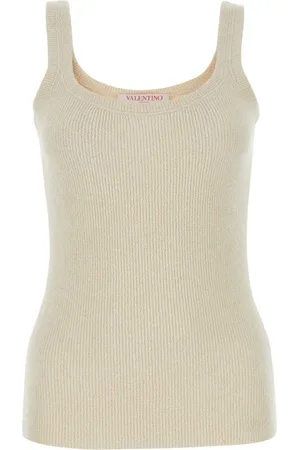 VALENTINO GARAVANI Geripptes Tanktop