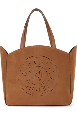 Karl Lagerfeld Perforierte K/Circle Tote Bag