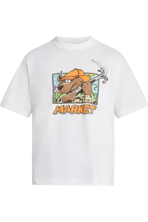 MARKET T-Shirt mit Logo-Print