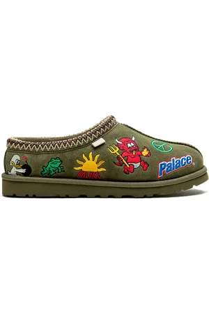 UGG X Palace Burnt Olive Tasman Slipper
