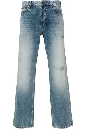 Roberto Cavalli Gerade Jeans im Distressed-Look